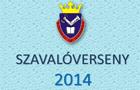 Szavalóverseny - 2014